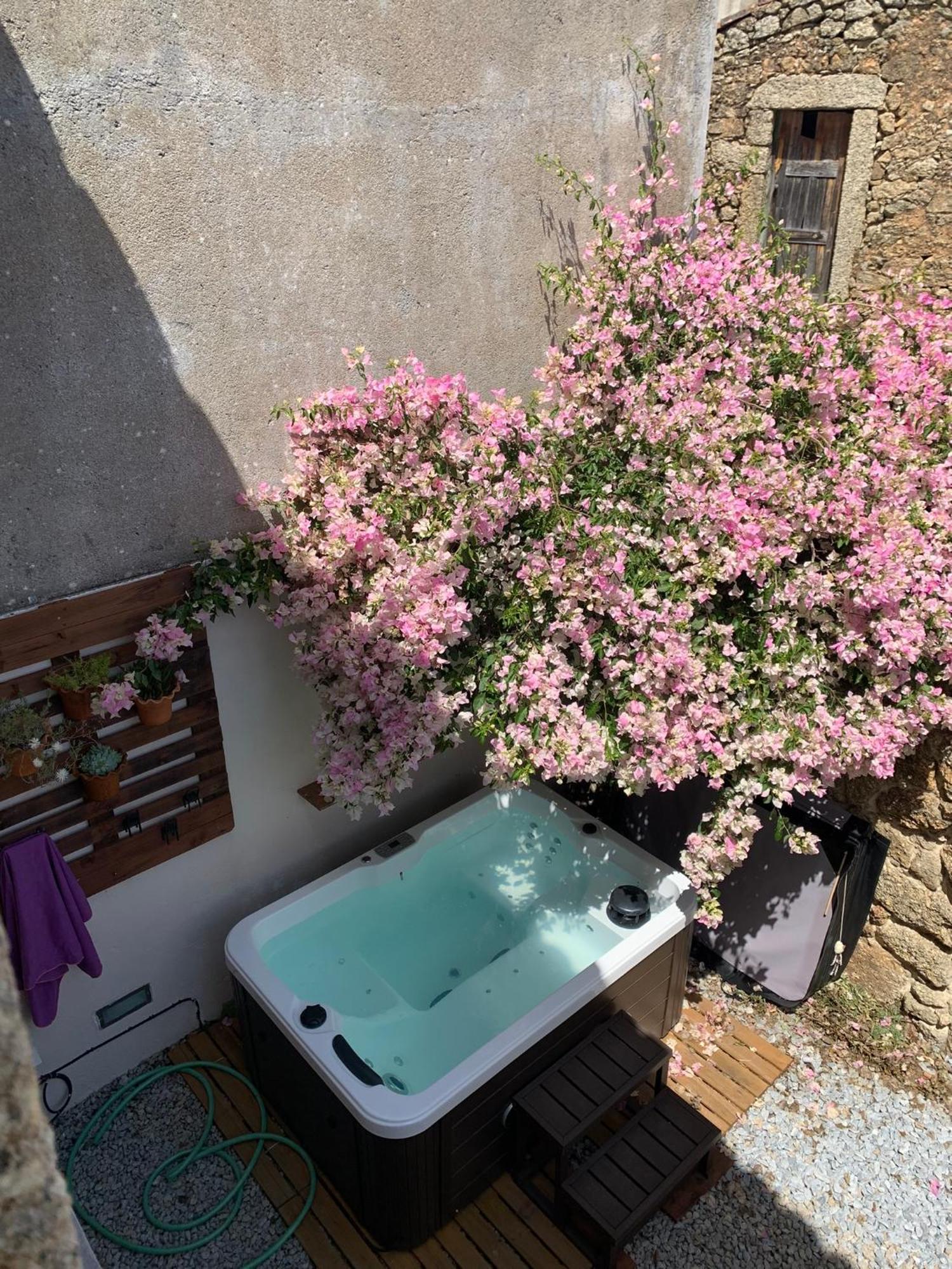 Encanto Casa Com Spa Jacuzzi Open Space Tinalhas Dış mekan fotoğraf